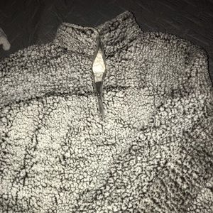sherpa pullover